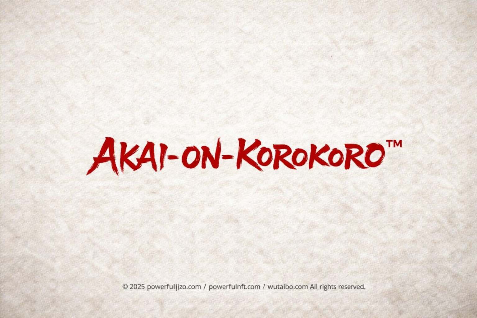 AKAI-ON-KOROKORO™ — origin mark AKAI ON KOROKORO™（赤い・おん・ころころ）は、沈黙と在り方をテーマにした幼子の想いの言葉から生まれた、お地蔵さんのデジタル・タリスマン（NFT）アートプロジェクトの象徴的言霊です。