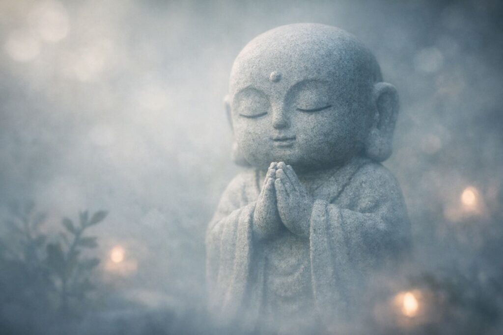 Silent Prayer — Jizo in Stillness