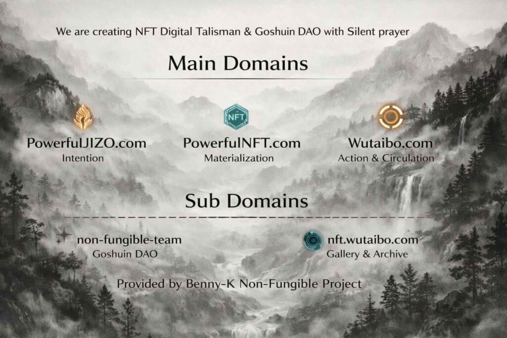 Main Domains — Silent Structure in Ink (PowerfulJIZO Ecosystem)