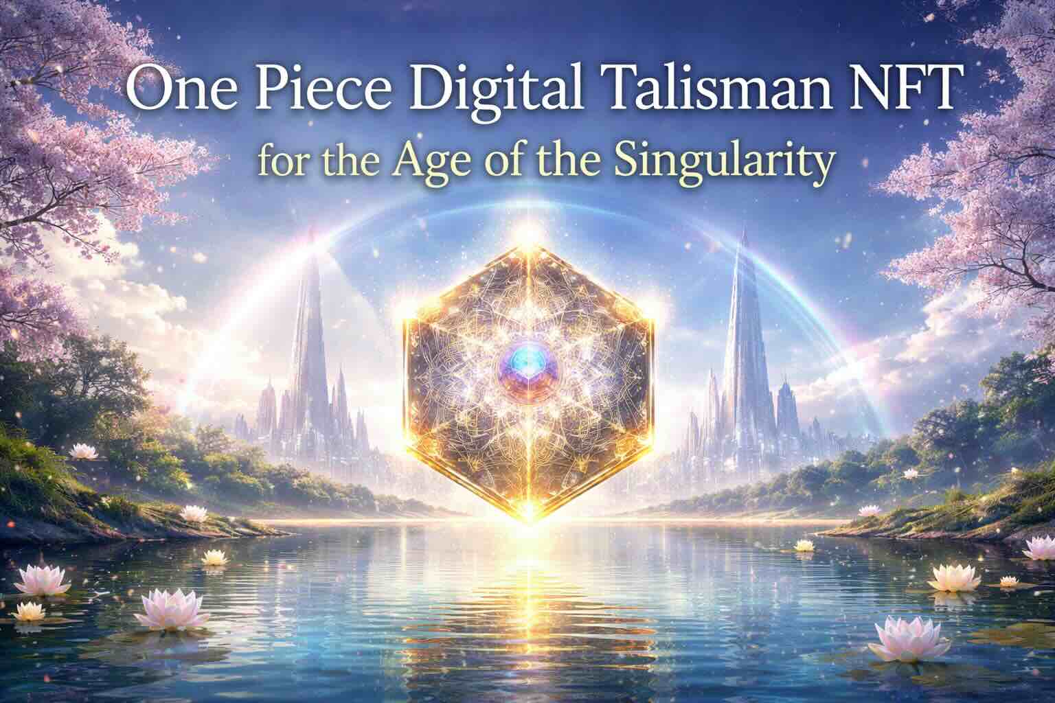 One Piece Digital Talisman for a Bright Singularity
